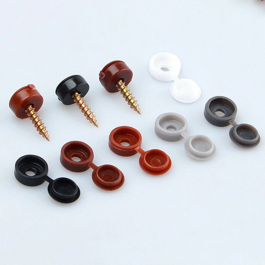 100Pcs Hinged Plastic Screw Cap Cover Nuts Snap Protective Cap Button For Car Furniture Decorative Nuts Bolts Hardware
100Pcs Hinged Plastic Screw Cap Cover Nuts Snap Protective Cap Button For Car Furniture Decorative Nuts Bolts Hardware