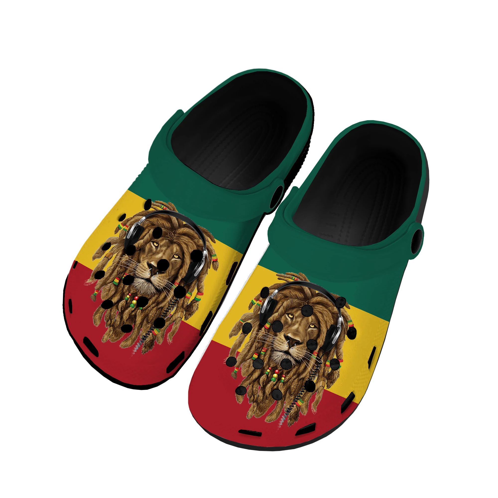 Сабо для дома Reggae rastafarirasta Rastafari Lion Of juah, обувь для воды на заказ для мужчин и женщин, садовые пляжные тапочки для подростков
Сабо для дома Reggae rastafarirasta Rastafari Lion Of juah, обувь для воды на заказ для мужчин и женщин, садовые пляжные тапочки для подростков