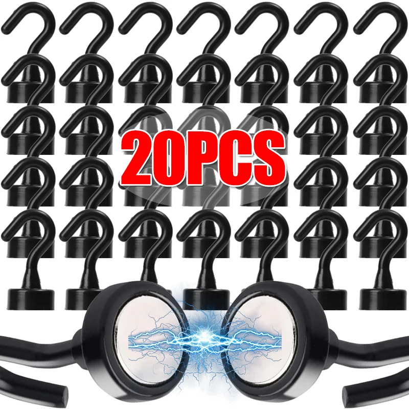 20/1PCS Strong Magnetic Hooks for Fridge Multi-Purpose Wall Magnet Hook Keys Coat Hanging Hanger Kitchen Bathroom Organizer
20/1PCS Strong Magnetic Hooks for Fridge Multi-Purpose Wall Magnet Hook Keys Coat Hanging Hanger Kitchen Bathroom Organizer