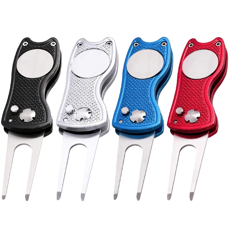 Mini Foldable Golf Divot Tool with Golf Ball Tool Marker Pitch Cleaner Golf Pitchfork Golf Accessories Putting Green Fork
Mini Foldable Golf Divot Tool with Golf Ball Tool Marker Pitch Cleaner Golf Pitchfork Golf Accessories Putting Green Fork