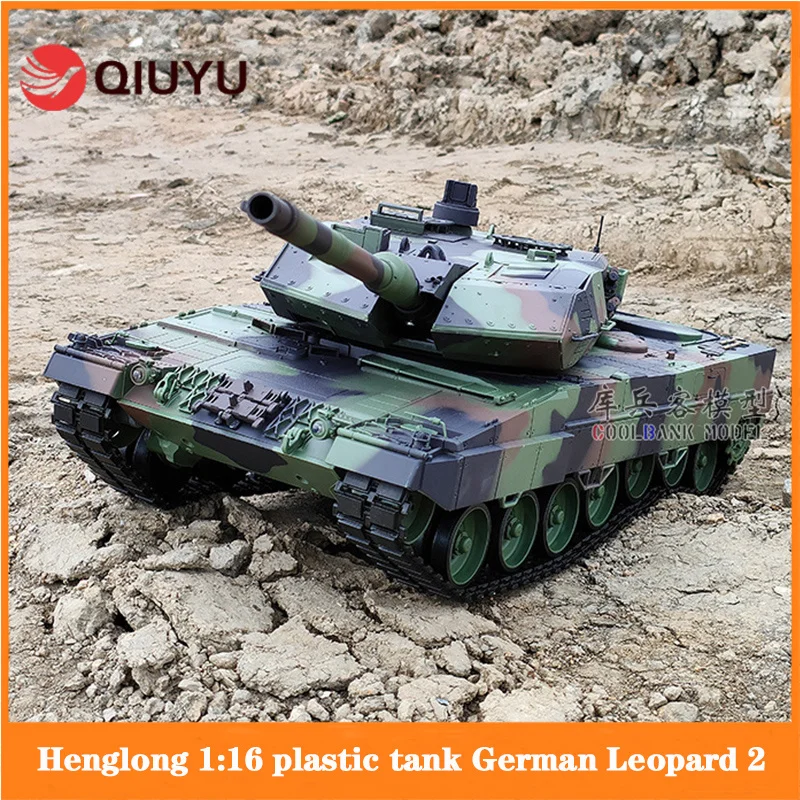 Henglong 1:16 Plastic Tank German Leopard 2 Remote-controlled Tank Smoking Children's Toy Model
Henglong 1:16 Plastic Tank German Leopard 2 Remote-controlled Tank Smoking Children's Toy Model