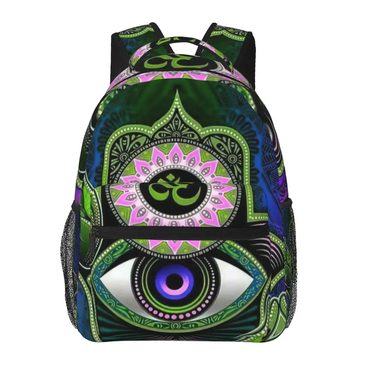 Mandala Hamsa Art Backpack for Girls Boys Travel Rucksack Backpacks for Teenage School Bag
Mandala Hamsa Art Backpack for Girls Boys Travel Rucksack Backpacks for Teenage School Bag