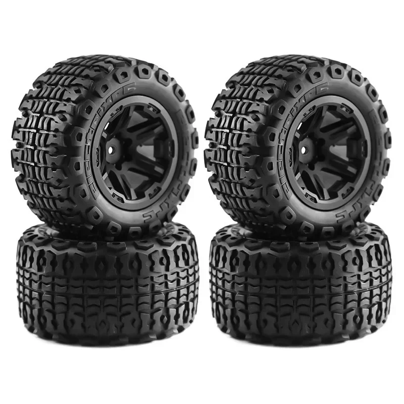1:16 E-REVO Summit Plastic Wheel Rubber Tire Universal Tyre For 1/12 1/14 1/16 RC Monster Truck Kyosho HSP WLtoys
1:16 E-REVO Summit Plastic Wheel Rubber Tire Universal Tyre For 1/12 1/14 1/16 RC Monster Truck Kyosho HSP WLtoys
