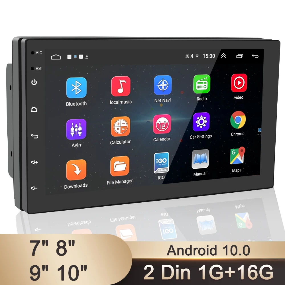GPS Navigation MP5 Video Player Car Radio 7/8/9/10 Inch HD Touch Screen 1+16GB Android 10.0 Bluetooth WiFi Universal 2 Din
GPS Navigation MP5 Video Player Car Radio 7/8/9/10 Inch HD Touch Screen 1+16GB Android 10.0 Bluetooth WiFi Universal 2 Din