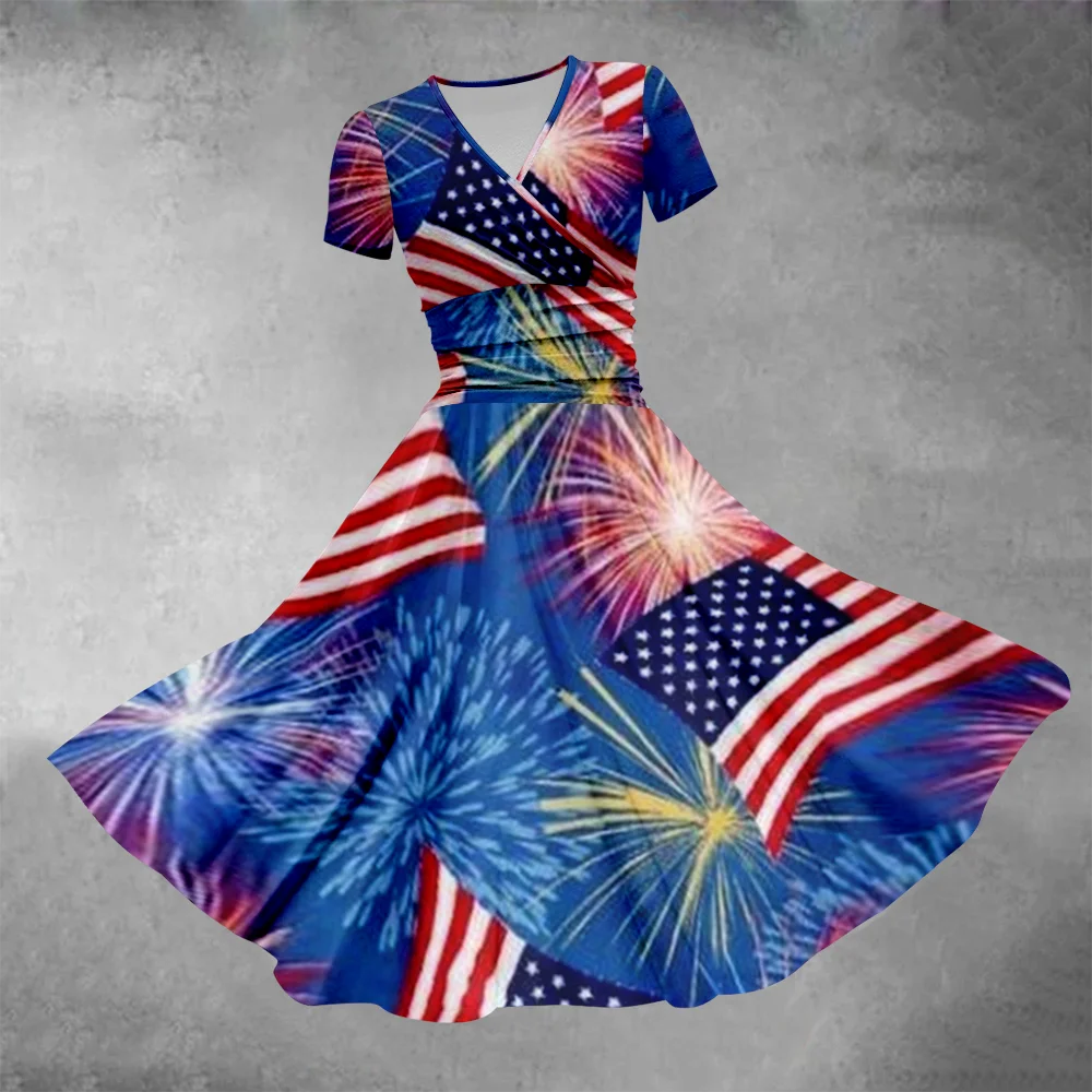 Elegant Party Dresses 2024 Summer Streetwear Women Flag Print Maxi Dress Luxury Evening Dresses Girl Robe Resort Beach Vestidos
Elegant Party Dresses 2024 Summer Streetwear Women Flag Print Maxi Dress Luxury Evening Dresses Girl Robe Resort Beach Vestidos