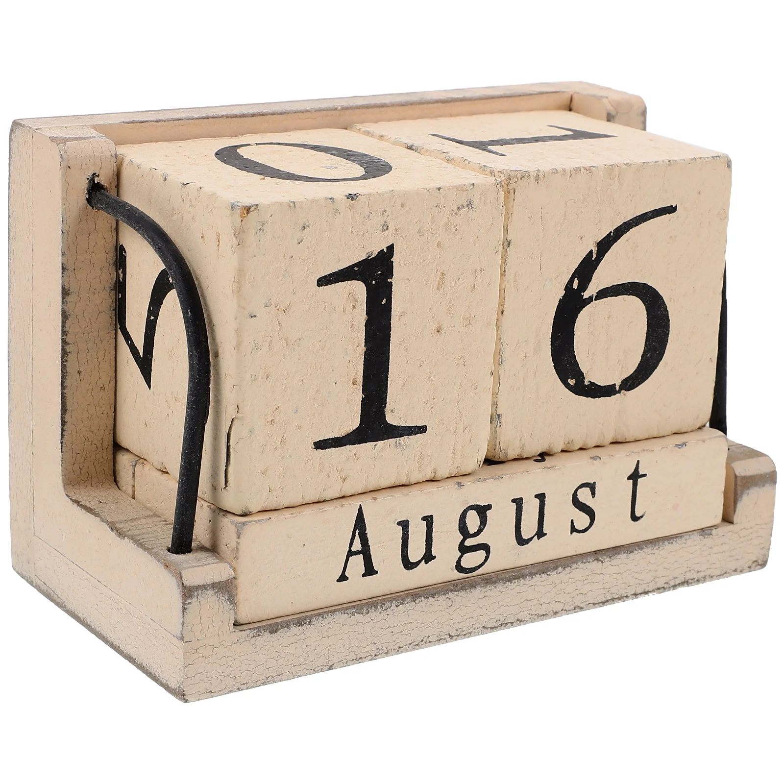 

Wooden Desk Calendar Antique Perpetual Calendar Vintage Perpetual Calendar Month Date Display Calendar Wooden Perpetual Calendar