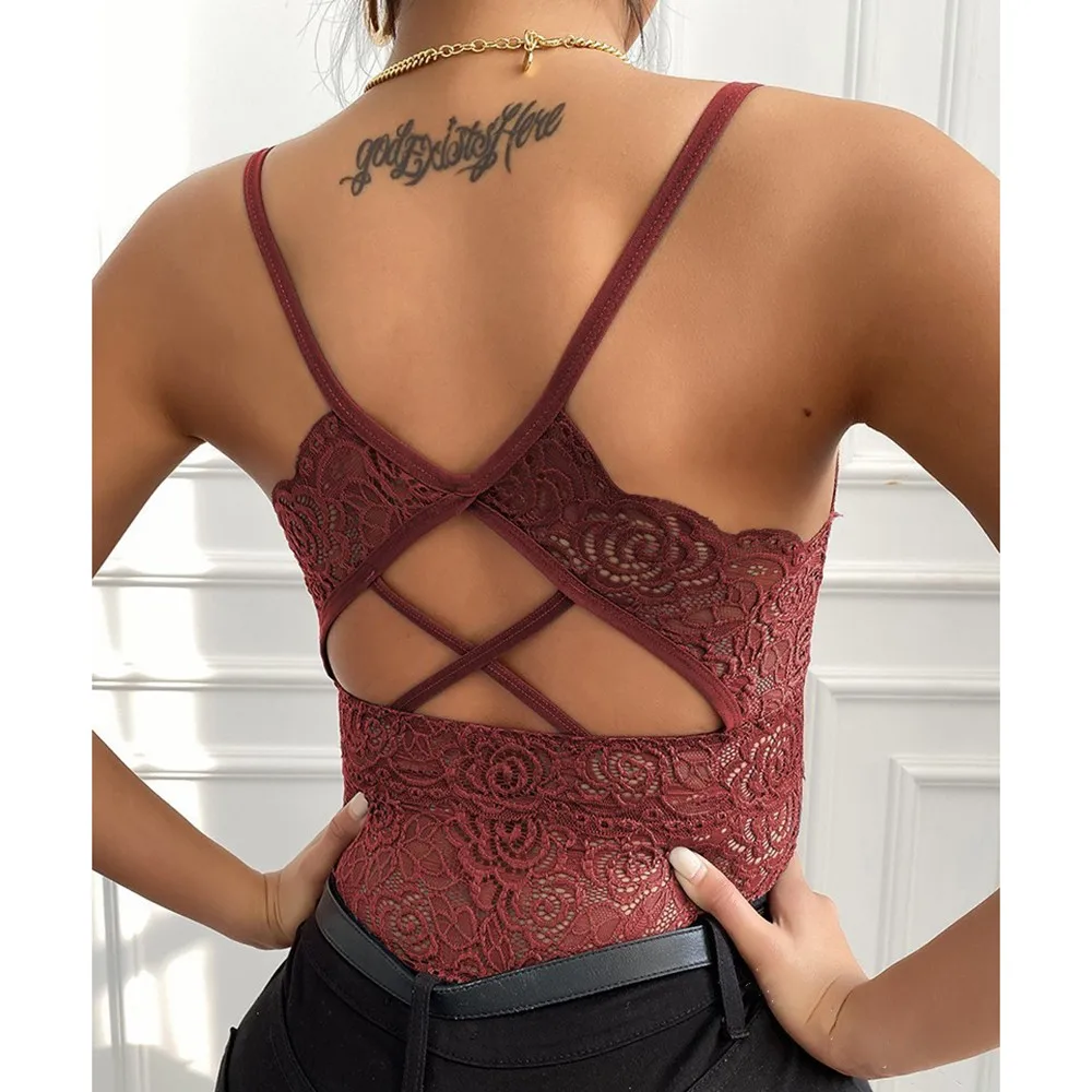 Sexy Women Tank Tops Lace Bustier Crop Top Ladies Bra Vest Bralet Camisole Tank Tops Sleeveless Backless Bralette Vests
Sexy Women Tank Tops Lace Bustier Crop Top Ladies Bra Vest Bralet Camisole Tank Tops Sleeveless Backless Bralette Vests