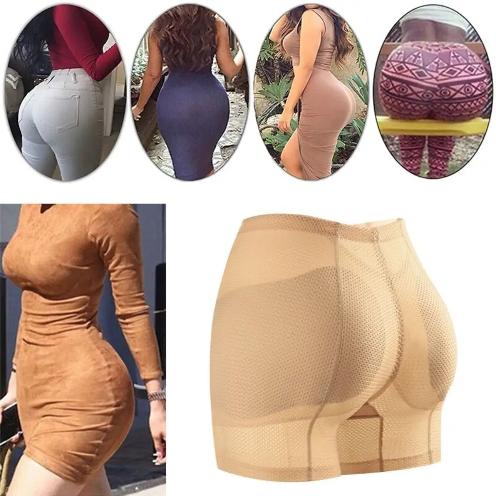 

Push Up Butt Lifter Shaper Panties Women Tummy Control Hip Enhancer Hip Pads Shapewear Fake Ass Breathable Invisible Underwear