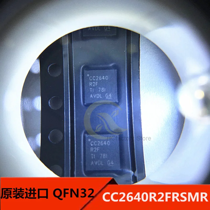 Новый низкомощный радиочастотный микроконтроллер cc2640r2frsmr qfn32, Bluetooth 5,0, Список товара, быстрая цитата
Новый низкомощный радиочастотный микроконтроллер cc2640r2frsmr qfn32, Bluetooth 5,0, Список товара, быстрая цитата