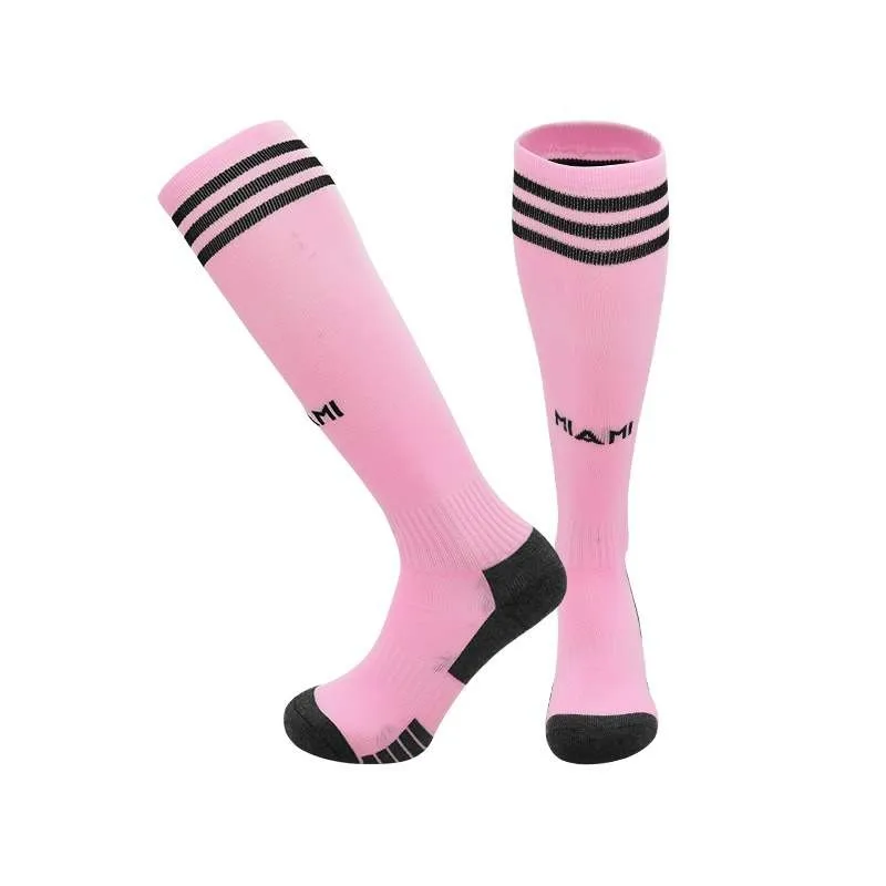 

Major League Soccer Miami International FC Home and Away Adult Stockings Sports Socks