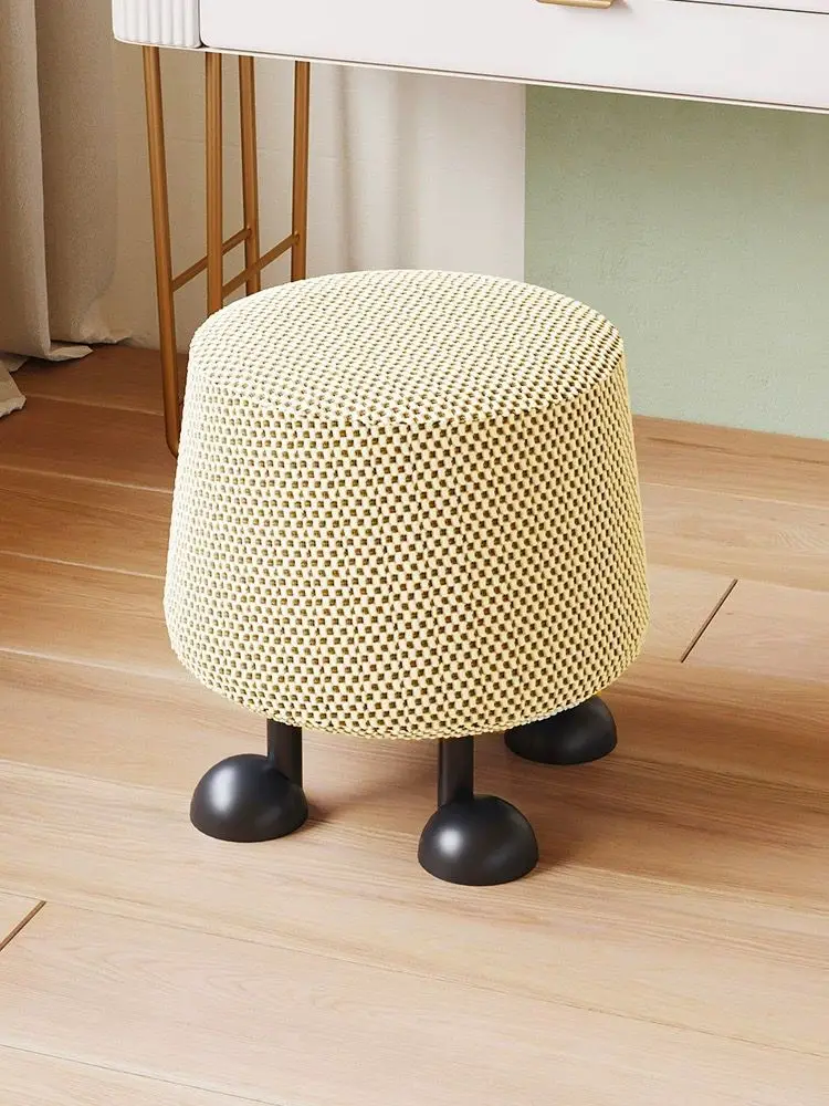 

Living Room Low Stool Dressing Stool Modern Minimalist Small Round Stool Creative Shoe Changing Stool Home Furniture Ottoman