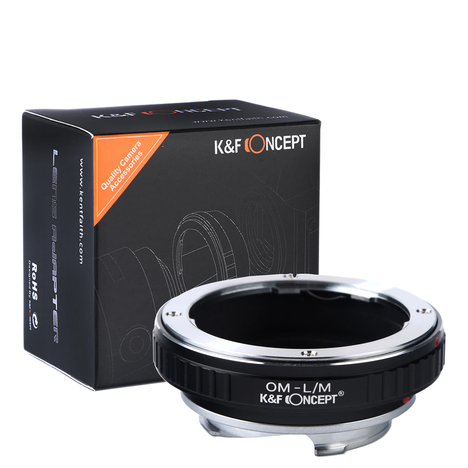 

K&F Concept OM to LM Lens Adapter For Olympus OM Mount Lens to Leica M1 M3 M6 M9 M10 M240 M-P