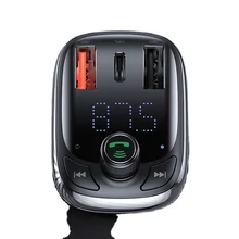 Fast Car Charger Fm Transmitter for Phone Bluetooth-compatible 5.0 Car Game Audio Mp3 Player 36w Fast Charging Car Charger
Fast Car Charger Fm Transmitter for Phone Bluetooth-compatible 5.0 Car Game Audio Mp3 Player 36w Fast Charging Car Charger