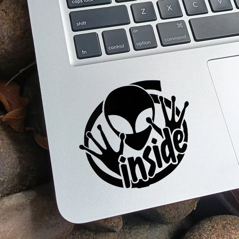 

ET Alien Inside Vinyl Laptop Sticker for Macbook Air 11 13 Pro 14 16 Retina 12 15 17 Inch Mac Cover Skin Notebook Trackpad Decal