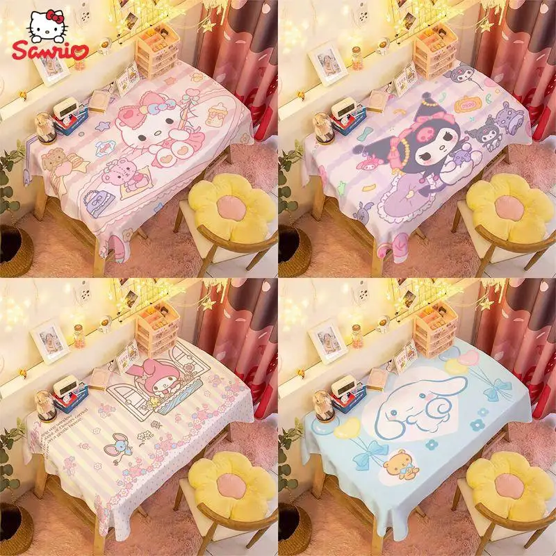 Sanrio Tablecloth Hello Kitty Mymelody Kuromi Cinnamoroll Brushed Cloth Tablecloth Dormitory Bedroom Study Desk Cloth Girls Gift 
Sanrio Tablecloth Hello Kitty Mymelody Kuromi Cinnamoroll Brushed Cloth Tablecloth Dormitory Bedroom Study Desk Cloth Girls Gift