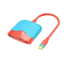 Adapter Type C To Three-in-one Hub USB High-speed Data Transmission Docking Station Multi-port
Adapter Type C To Three-in-one Hub USB High-speed Data Transmission Docking Station Multi-port
