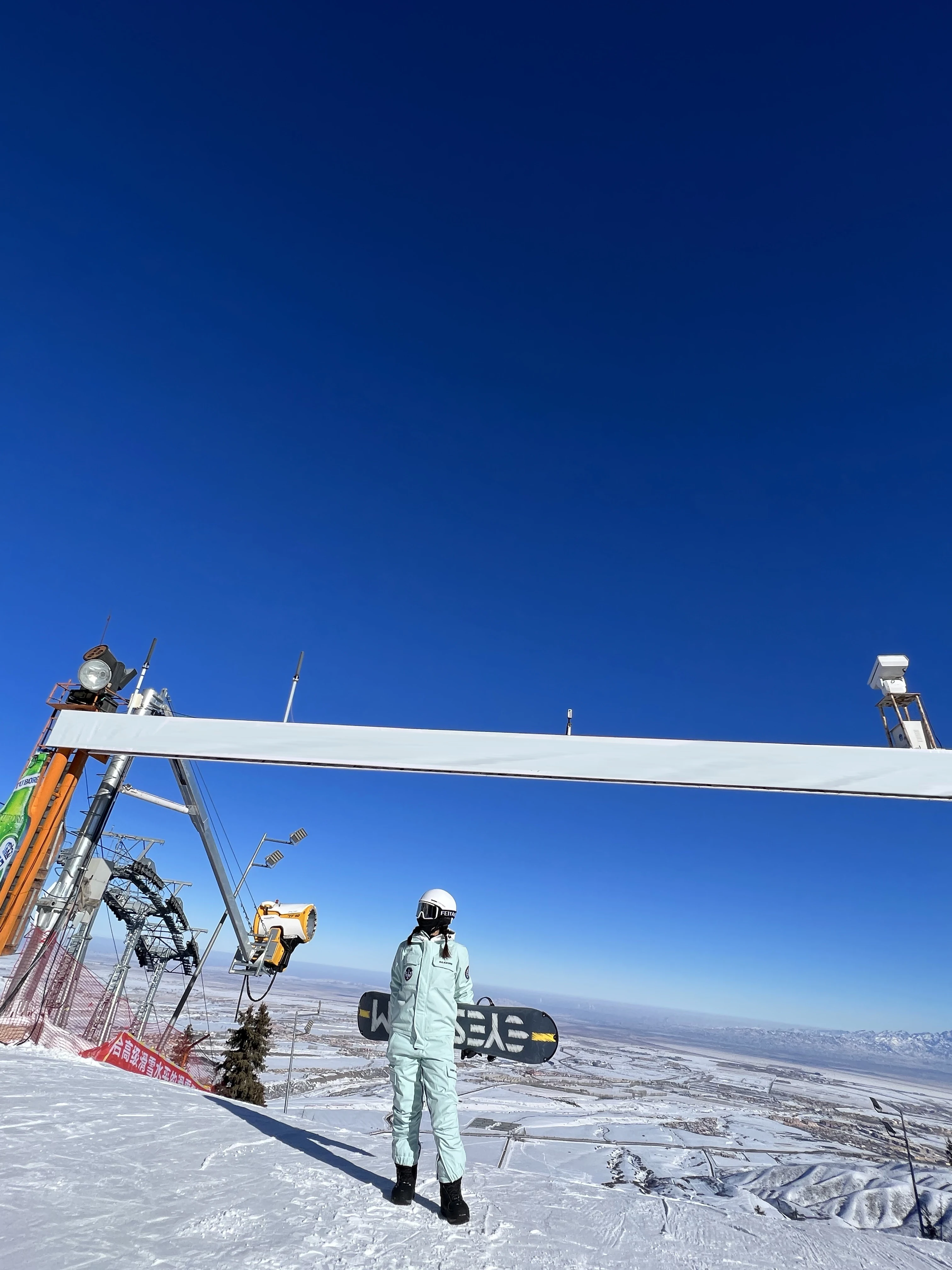 Unisex Hooded Skiing Snowboard Jumpsuit