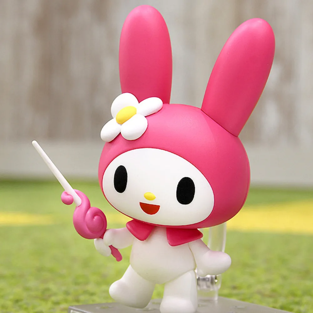 

Sanrio My Melody #1857 Kuromi #1858 кавайная аниме-фигурка из ПВХ, фигурки героев, милые игрушки для детей, кукла, Коллекционная модель, подарки