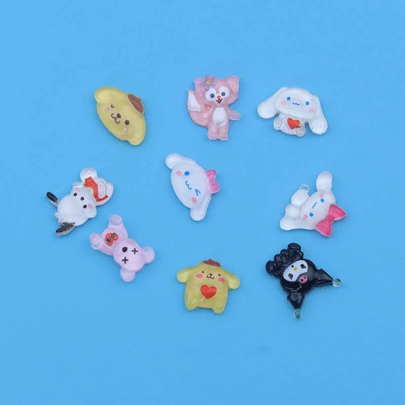 10 шт. аниме Kuromi Cinnamoroll Melody патчи для ногтей ювелирные изделия Подвески кавайные искусственные камни для ногтей для маникюра Diy ремесло игрушки подарок
10 шт. аниме Kuromi Cinnamoroll Melody патчи для ногтей ювелирные изделия Подвески кавайные искусственные камни для ногтей для маникюра Diy ремесло игрушки подарок