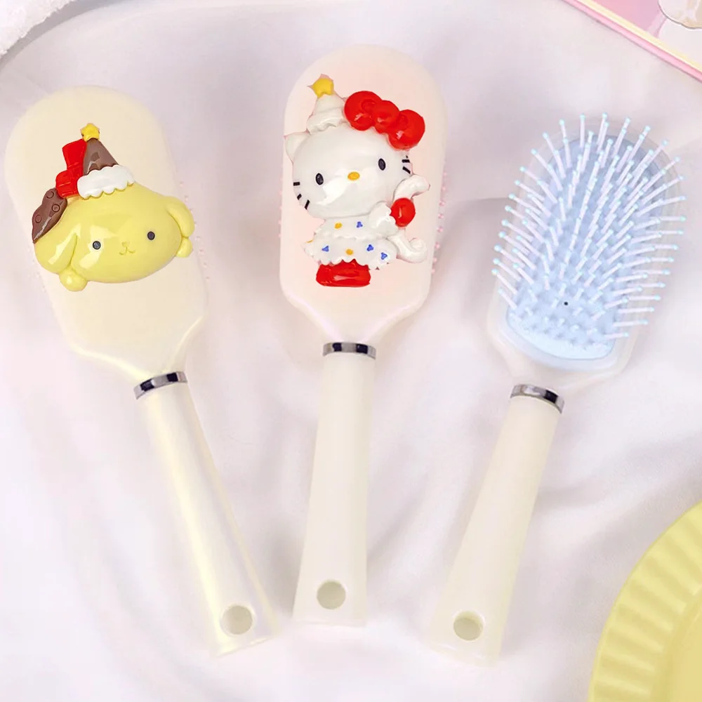 Kawaii Hello Kitty Hair Comb Sanrio Anime Anti-Stati Air Cushion Hair Massage Comb Girls Portable Hair Brush Salon Styling Tools
Kawaii Hello Kitty Hair Comb Sanrio Anime Anti-Stati Air Cushion Hair Massage Comb Girls Portable Hair Brush Salon Styling Tools