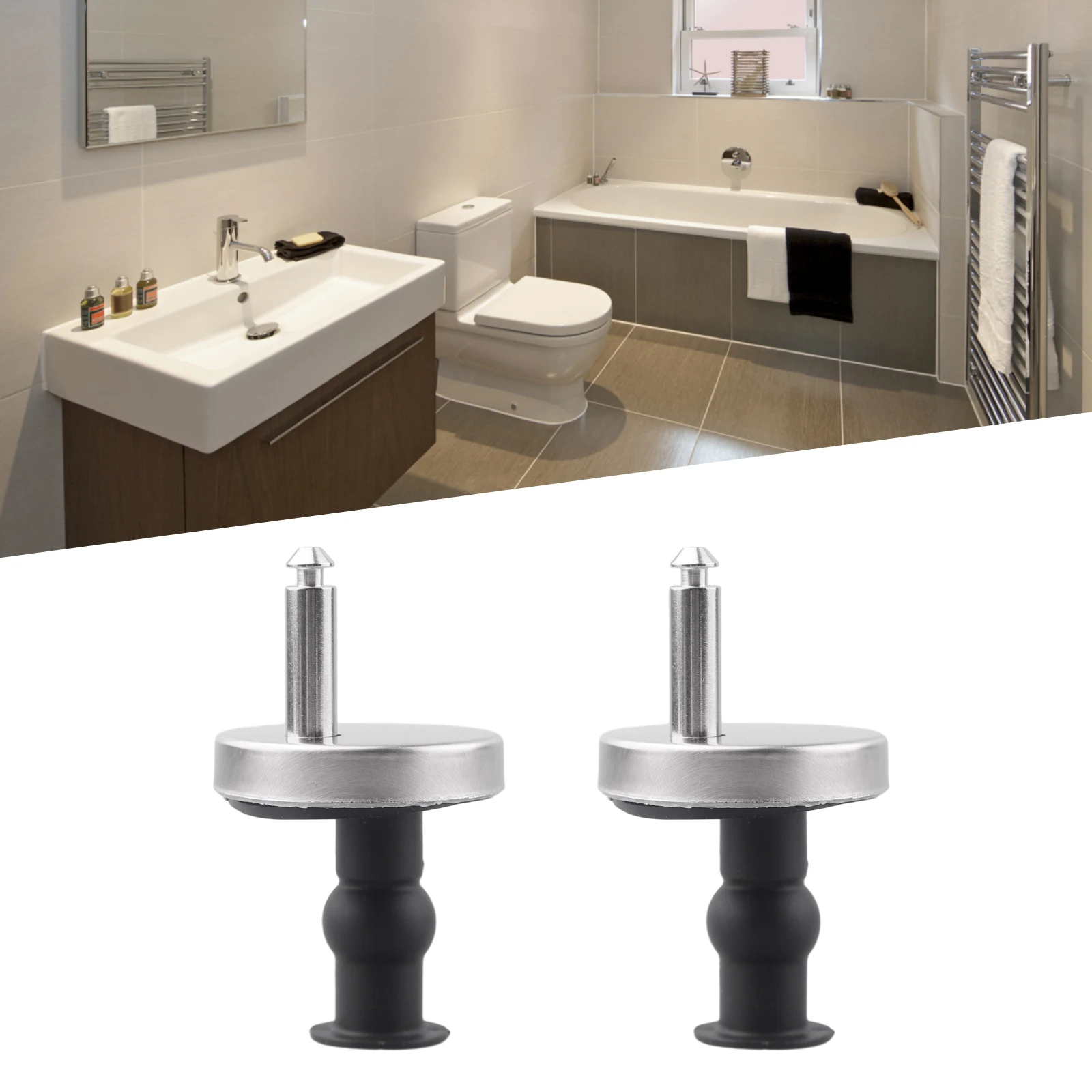 2pcs Toilet Seat Hinges Top Close Soft Release Quick Fitting Toilet Lid Replacement Hinges Top Fix Hinge Bathroom Accessories
2pcs Toilet Seat Hinges Top Close Soft Release Quick Fitting Toilet Lid Replacement Hinges Top Fix Hinge Bathroom Accessories