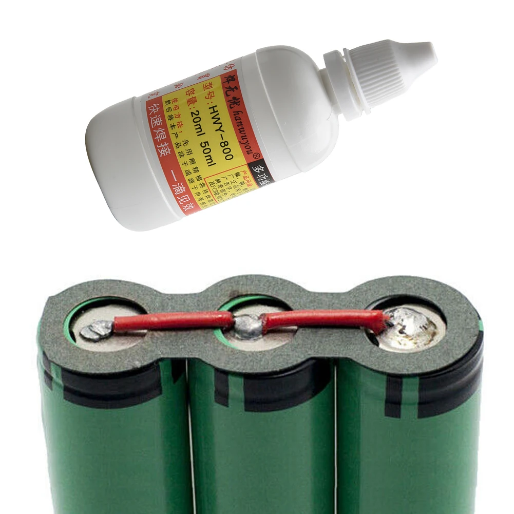 1pc Stainless Steel Flux Soldering Paste Liquid Solder Tool Quick Welding Supplies 50ml HLY-800 For Nickel Copper Iron
1pc Stainless Steel Flux Soldering Paste Liquid Solder Tool Quick Welding Supplies 50ml HLY-800 For Nickel Copper Iron
