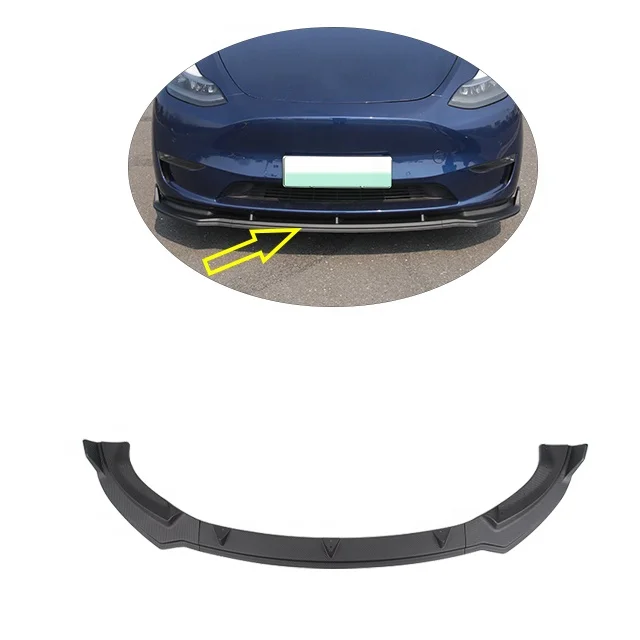 Accessories Parts Forged Matte Carbon Fiber Body Kit Front Lip Spoiler For Tesla Model Y 2021
Accessories Parts Forged Matte Carbon Fiber Body Kit Front Lip Spoiler For Tesla Model Y 2021