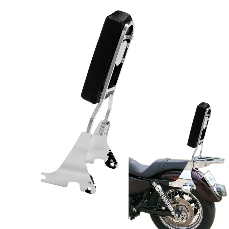 Motorcycle Passenger Backrest Sissy Bar For Harley Sportster XL1200 XL883 48 72 2004-2023 2022 21 Chrome
Motorcycle Passenger Backrest Sissy Bar For Harley Sportster XL1200 XL883 48 72 2004-2023 2022 21 Chrome