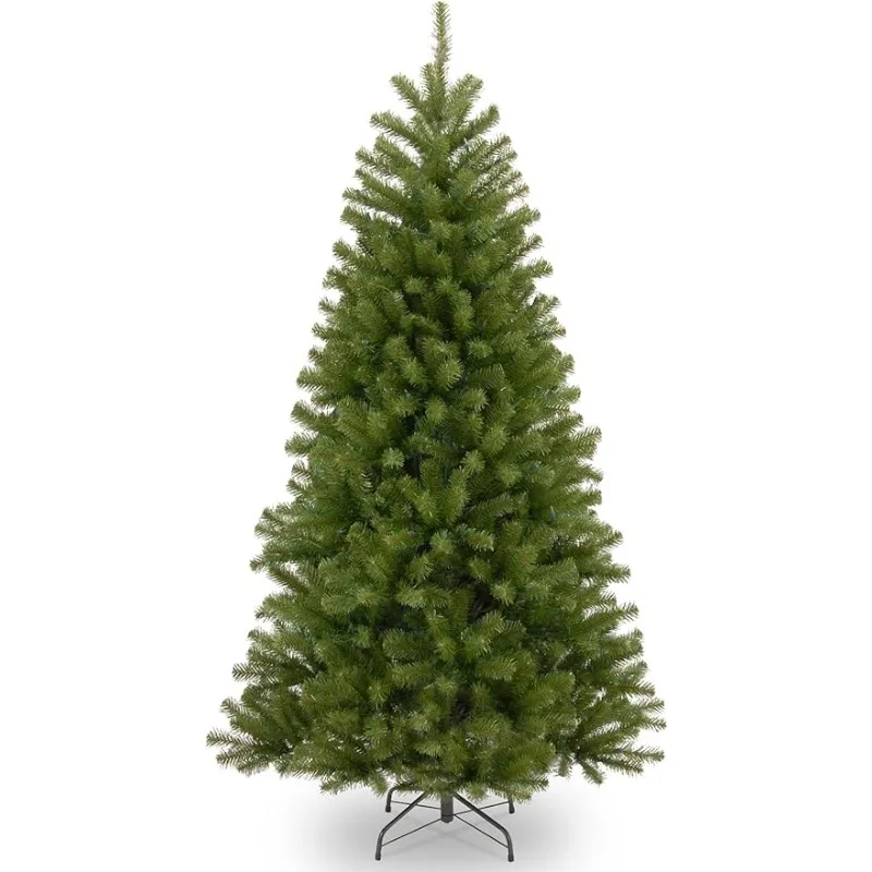 

National Tree Company Artificial Full Christmas Tree, Green, North Valley Spruce, Includes Stand, 7.5 Feet