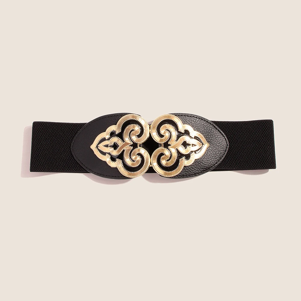 2023 New Atmospheric Oil Dripping Totem Tangcao Button Wide Women's Waistband Elastic Waist Fashion Belt SCM0024
2023 New Atmospheric Oil Dripping Totem Tangcao Button Wide Women's Waistband Elastic Waist Fashion Belt SCM0024