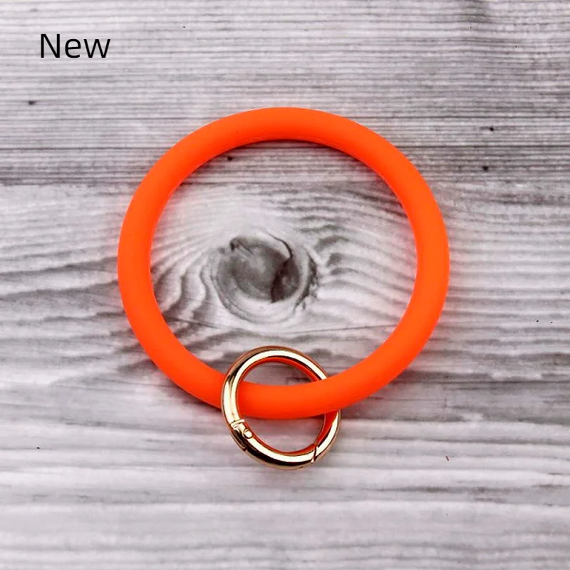 ZWPON Fashion Silicone O Round Wristlet Fob Key Chain Women Circle Car Key Accessories Wholesale
ZWPON Fashion Silicone O Round Wristlet Fob Key Chain Women Circle Car Key Accessories Wholesale