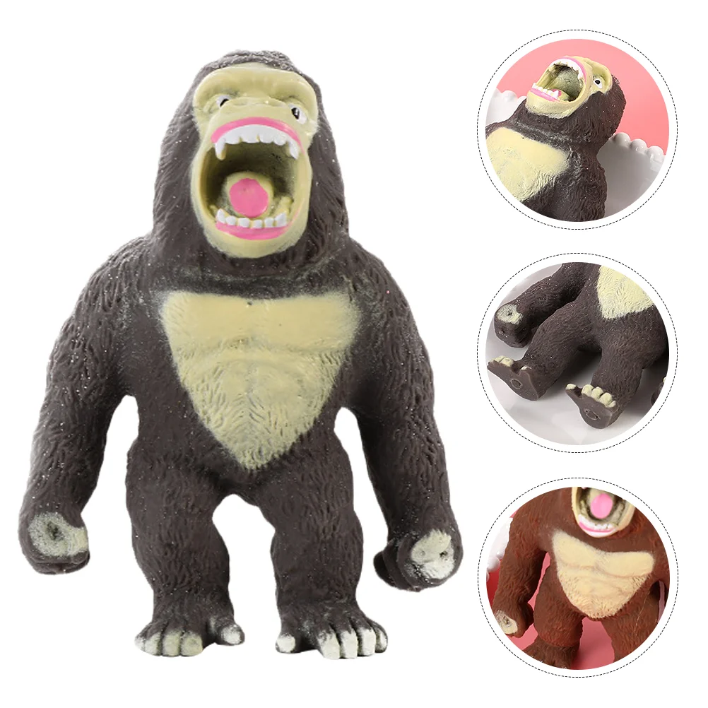 

Kids Sensory Toy Stretchy Chimpanzee Toy Novelty Chimpanzee Toy Children Gift Chimpanzee Toy Vent The Gorilla Lala