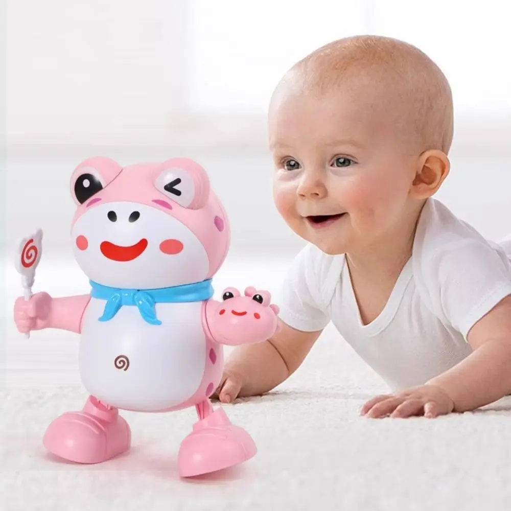 

Interactive Dancing Frog toy Lights and Sounds Funny Musical toy Shake The Body Cartoon Animal Animal Baby Toy Children