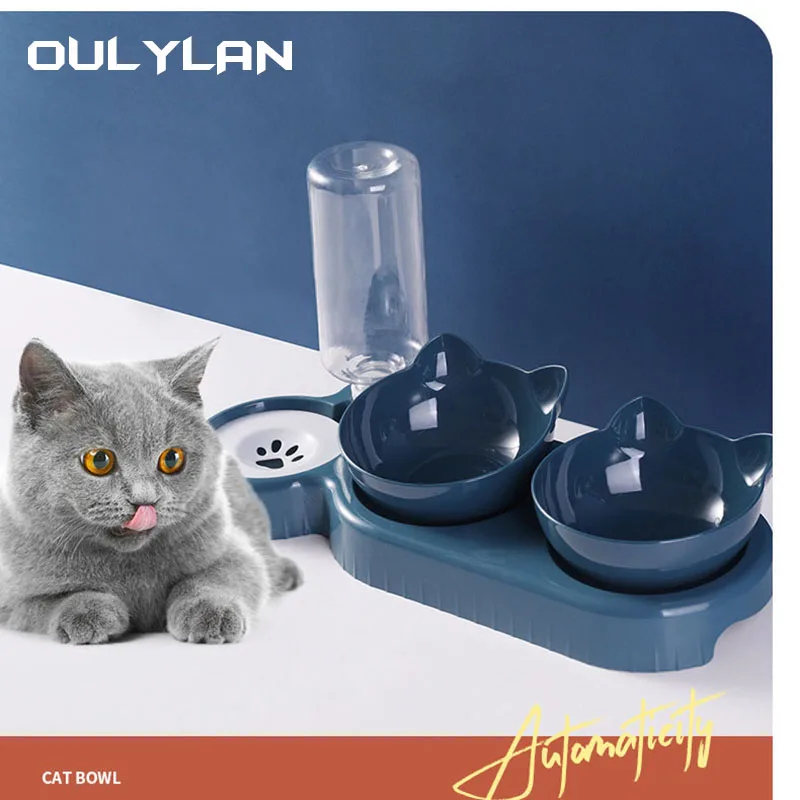 Миска для домашних животных Oulylan, автоматическая кормушка для кошек и собак, миска для еды с питьевой подставкой, двойное блюдо, чаши для кошек
Миска для домашних животных Oulylan, автоматическая кормушка для кошек и собак, миска для еды с питьевой подставкой, двойное блюдо, чаши для кошек