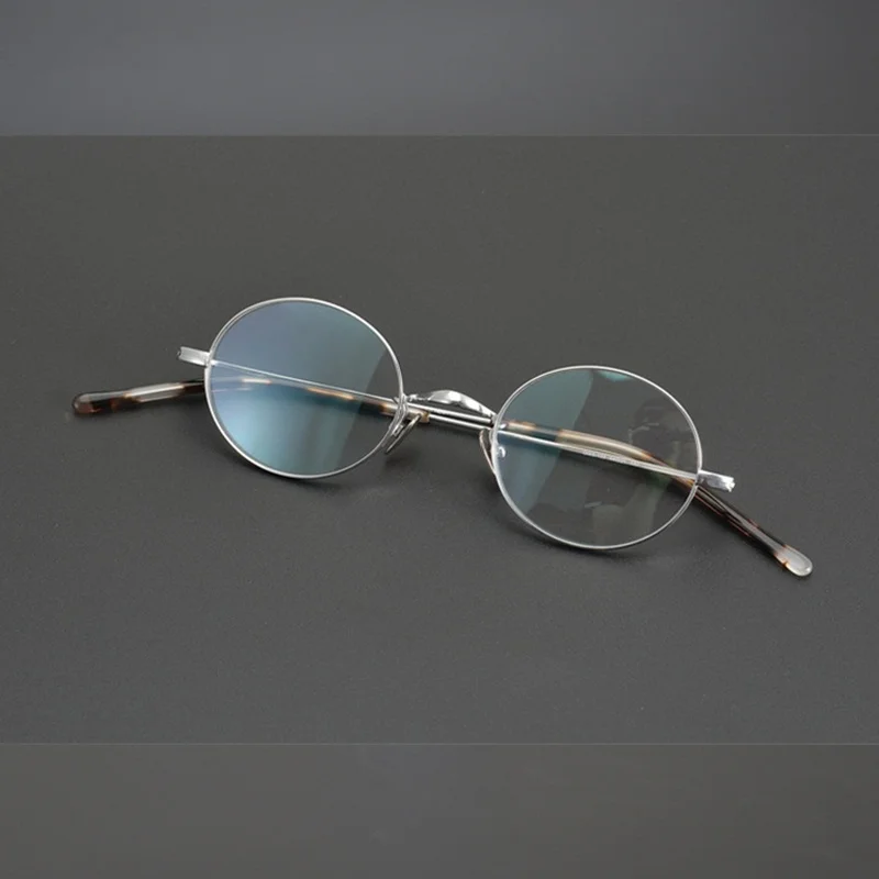 Japanese Handmade Glasses Frame Men Titanium Retro Oval For Women Small Eyewear Myopia Eyeglasses Ultralight Gafas Spectacles
Japanese Handmade Glasses Frame Men Titanium Retro Oval For Women Small Eyewear Myopia Eyeglasses Ultralight Gafas Spectacles