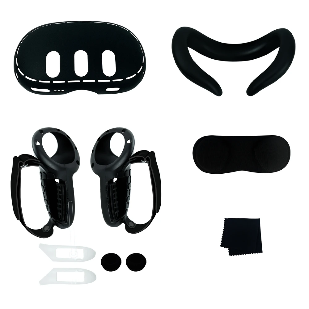 Защитная крышка для Meta quest 3 Grip 10 в 1, защитная крышка для объектива, защитная крышка основной рамки, силиконовая защитная накладка, аксессуары
Защитная крышка для Meta quest 3 Grip 10 в 1, защитная крышка для объектива, защитная крышка основной рамки, силиконовая защитная накладка, аксессуары