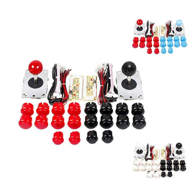2-Person Arcade DIY Kit USB Encoder To PC Joystick + Arcade Button Suitable For Arcade Joystick Electronic Game Parts
2-Person Arcade DIY Kit USB Encoder To PC Joystick + Arcade Button Suitable For Arcade Joystick Electronic Game Parts