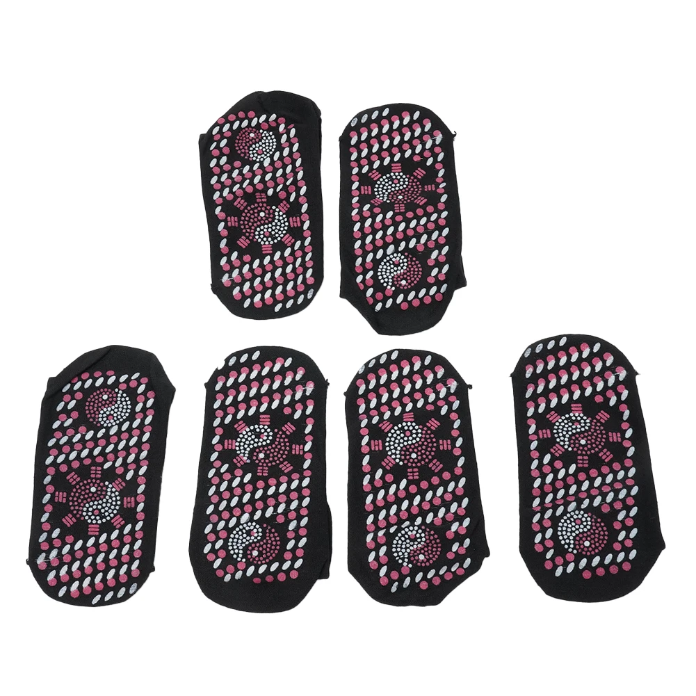 3Pair Self-heating Socks Men Women Foot Massage Magnetic Therapy Health Heated Socks Non-slip Dots Relieve Tired Warm Equipment
3Pair Self-heating Socks Men Women Foot Massage Magnetic Therapy Health Heated Socks Non-slip Dots Relieve Tired Warm Equipment