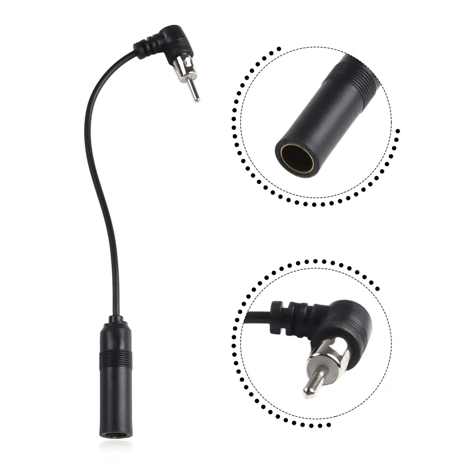 1x Universal Black Stereo Audio Radio Antenna Adapter Vehicle AM FM Radio Aerial Extension Repalce Car-Accessories 200mm
1x Universal Black Stereo Audio Radio Antenna Adapter Vehicle AM FM Radio Aerial Extension Repalce Car-Accessories 200mm