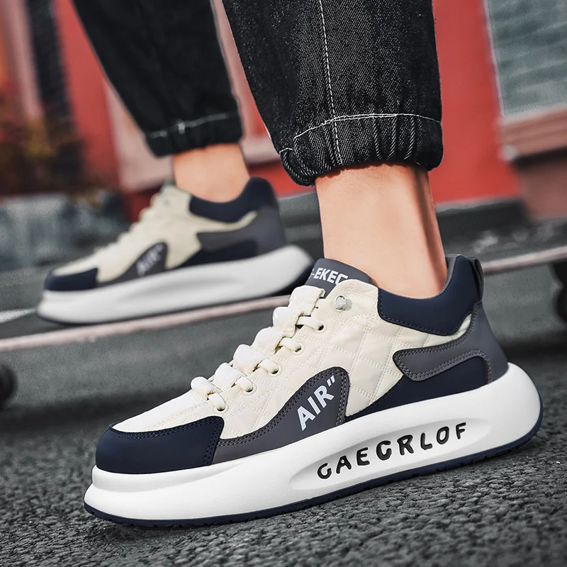 Men's Casual Thick Soled Sneakers Breathable Shoes 2023 New Autumn Men's Slip on Walking Flats Shoes Fashion Vulcanized Shoes
Men's Casual Thick Soled Sneakers Breathable Shoes 2023 New Autumn Men's Slip on Walking Flats Shoes Fashion Vulcanized Shoes