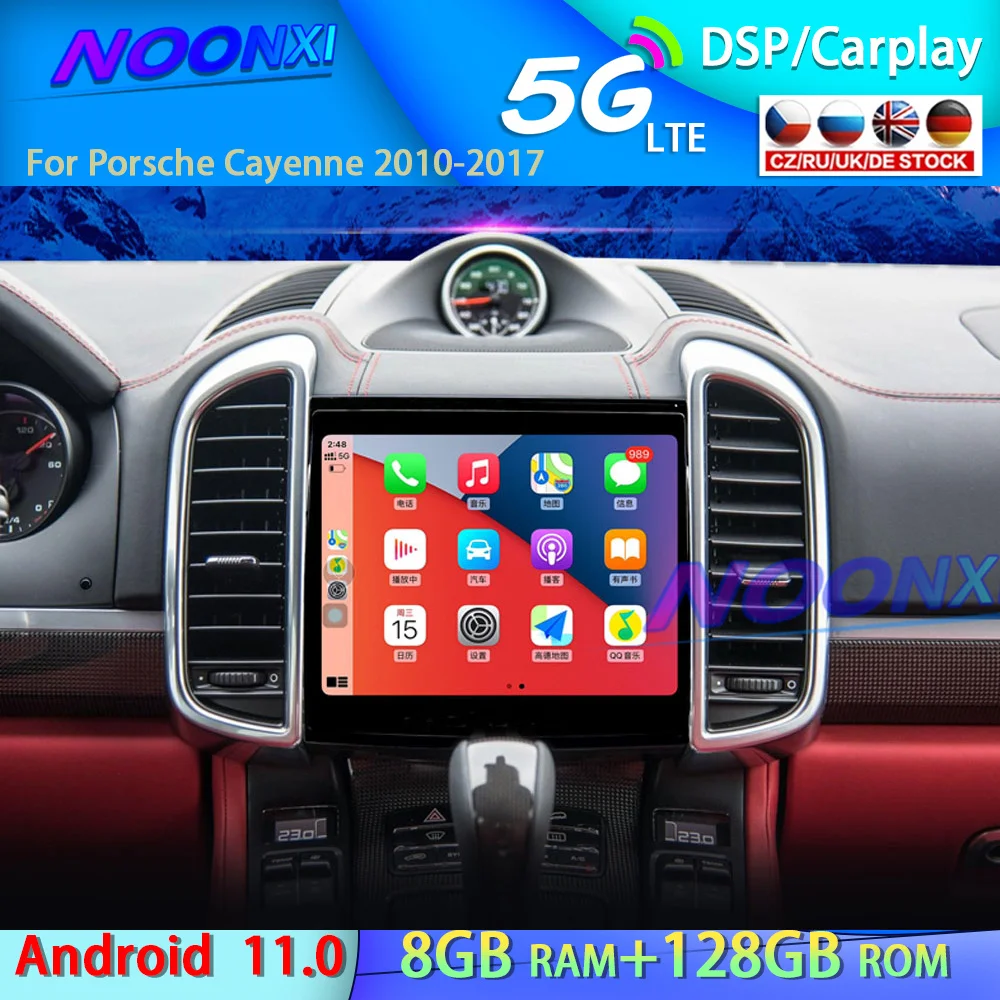 Автомобильный радиоприемник на Android для Porsche Cayenne 2010-2017, мультимедийный видеоплеер, автомобильный стереоприемник для Carplay 
Автомобильный радиоприемник на Android для Porsche Cayenne 2010-2017, мультимедийный видеоплеер, автомобильный стереоприемник для Carplay