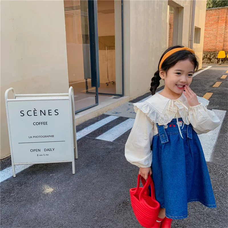 Girl Dress Kids Baby Party Evening Gown Cotton 2022 New Jean Thicken Winter Autumn Cotton Flower Girl Dress Vestido Robe Fille C 
Girl Dress Kids Baby Party Evening Gown Cotton 2022 New Jean Thicken Winter Autumn Cotton Flower Girl Dress Vestido Robe Fille C