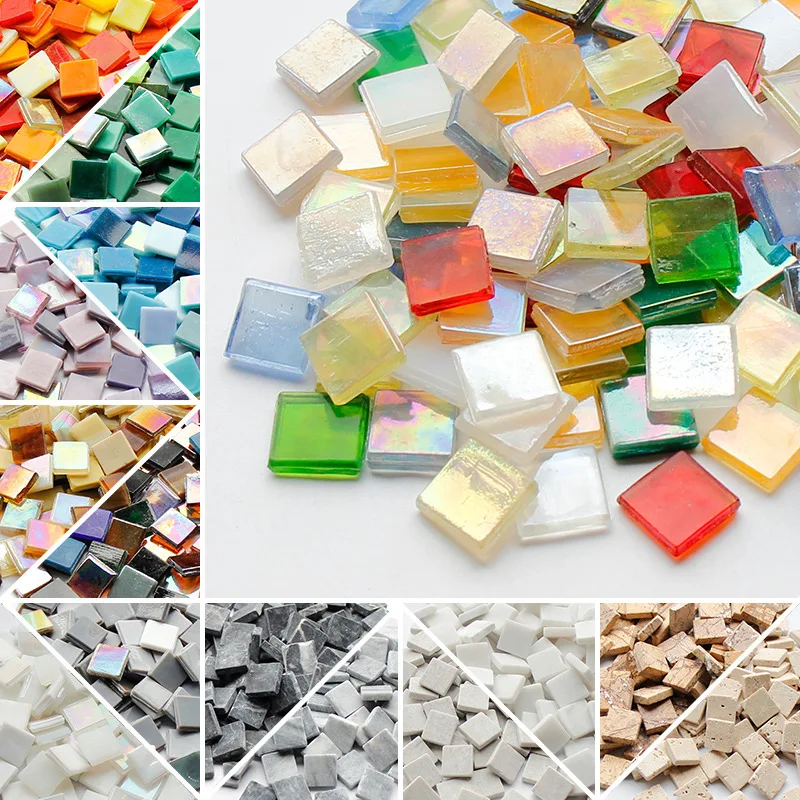 1.5cm Mosaic DIY Cutting Manual Material High Light Transmittance Porcelain Jade Mixed Color Stone Scattered Particles
1.5cm Mosaic DIY Cutting Manual Material High Light Transmittance Porcelain Jade Mixed Color Stone Scattered Particles