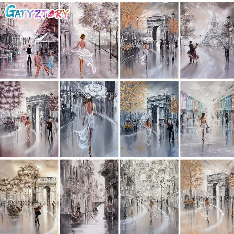 GATYZTORY 60x75cm Oil Paint By Numbers Painting On Numbers For Adults Kit City Landscape Diy Gift Home Woman Handmade On Canvas
GATYZTORY 60x75cm Oil Paint By Numbers Painting On Numbers For Adults Kit City Landscape Diy Gift Home Woman Handmade On Canvas