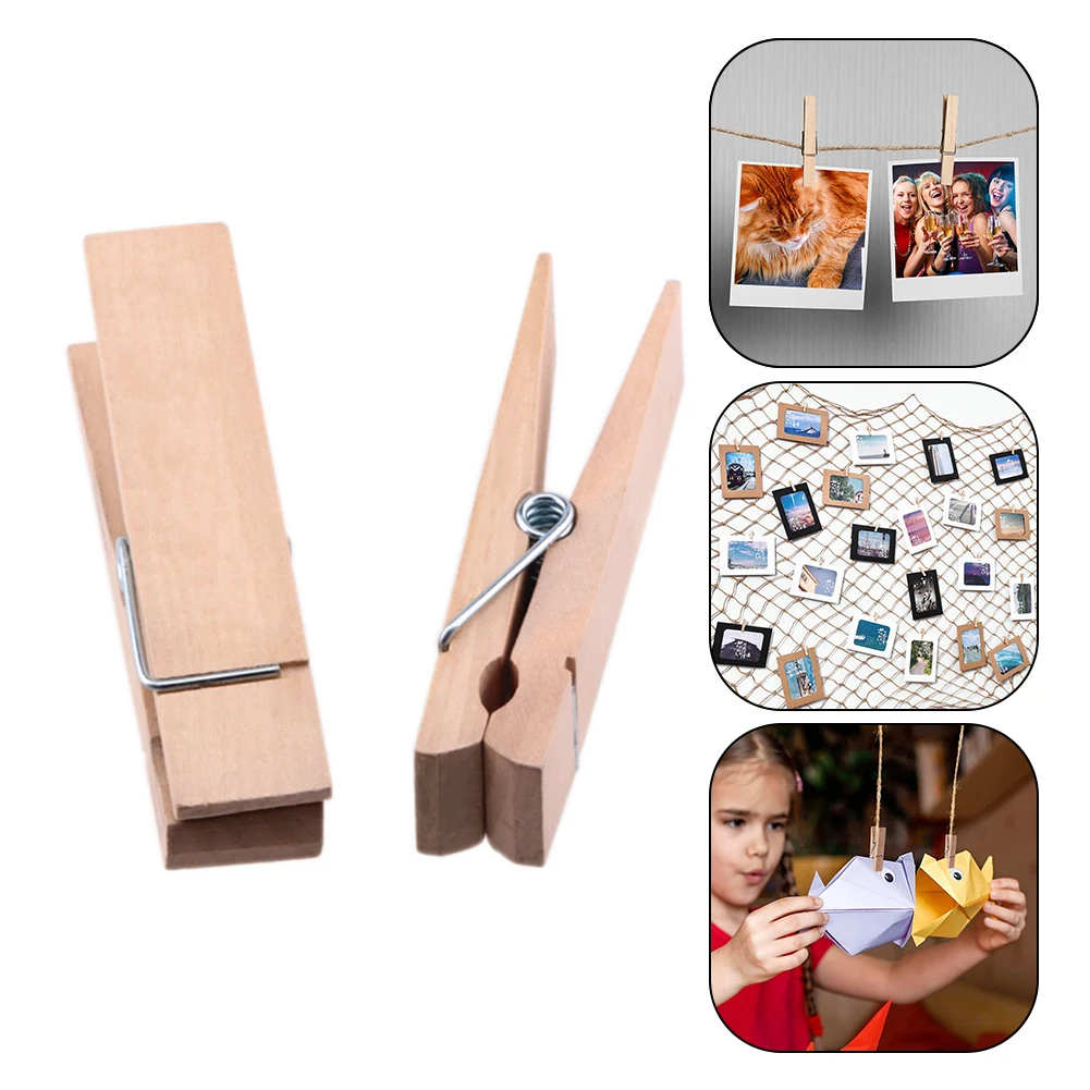 50/100/150PCS Wooden Clip Crafts 25*3mm Hanging Photo Clips DIY Wedding Photo Party Wooden Clip Crafts Clothespins
50/100/150PCS Wooden Clip Crafts 25*3mm Hanging Photo Clips DIY Wedding Photo Party Wooden Clip Crafts Clothespins