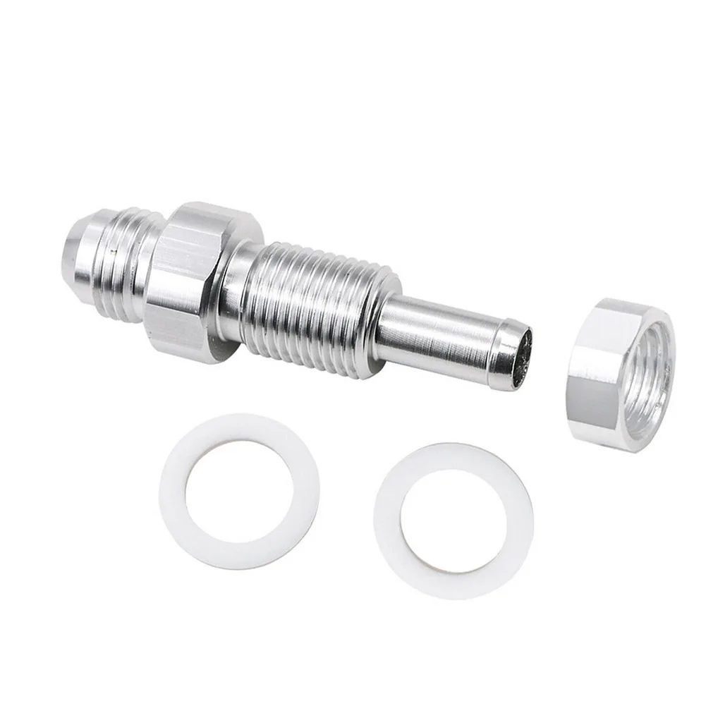 6AN Male Flare Bulkhead To 5/16 Hose Barb Fuel Tank Fitting Auto Modified 6AN Male Flare Bulk Head To 5/16 Hose Barb
6AN Male Flare Bulkhead To 5/16 Hose Barb Fuel Tank Fitting Auto Modified 6AN Male Flare Bulk Head To 5/16 Hose Barb