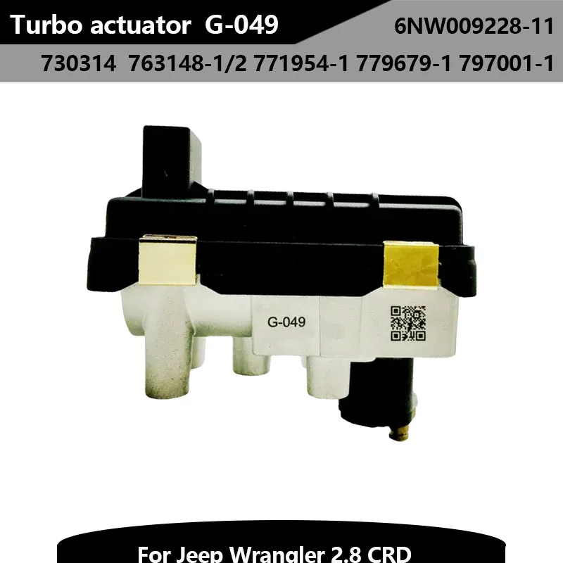 Новинка, электронный турбопривод 6NW009228 730314 Turbo 6NW009228-11 для Jeep Wrangler 2,8 CRD, Турбокомпрессор 763148-1/2 771954-1
Новинка, электронный турбопривод 6NW009228 730314 Turbo 6NW009228-11 для Jeep Wrangler 2,8 CRD, Турбокомпрессор 763148-1/2 771954-1