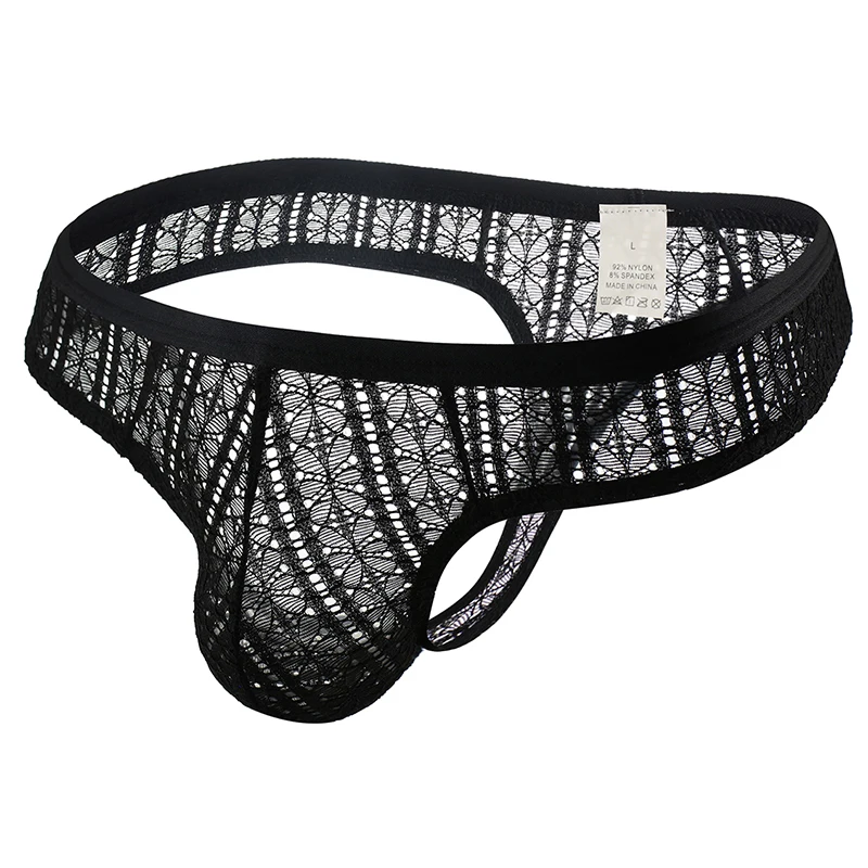 CLEVER-MENMODE Men's Sexy Thong See Through Transparent Lace Underwear Breathable Mesh Panties Hombre T Back Floral Crossdress
CLEVER-MENMODE Men's Sexy Thong See Through Transparent Lace Underwear Breathable Mesh Panties Hombre T Back Floral Crossdress