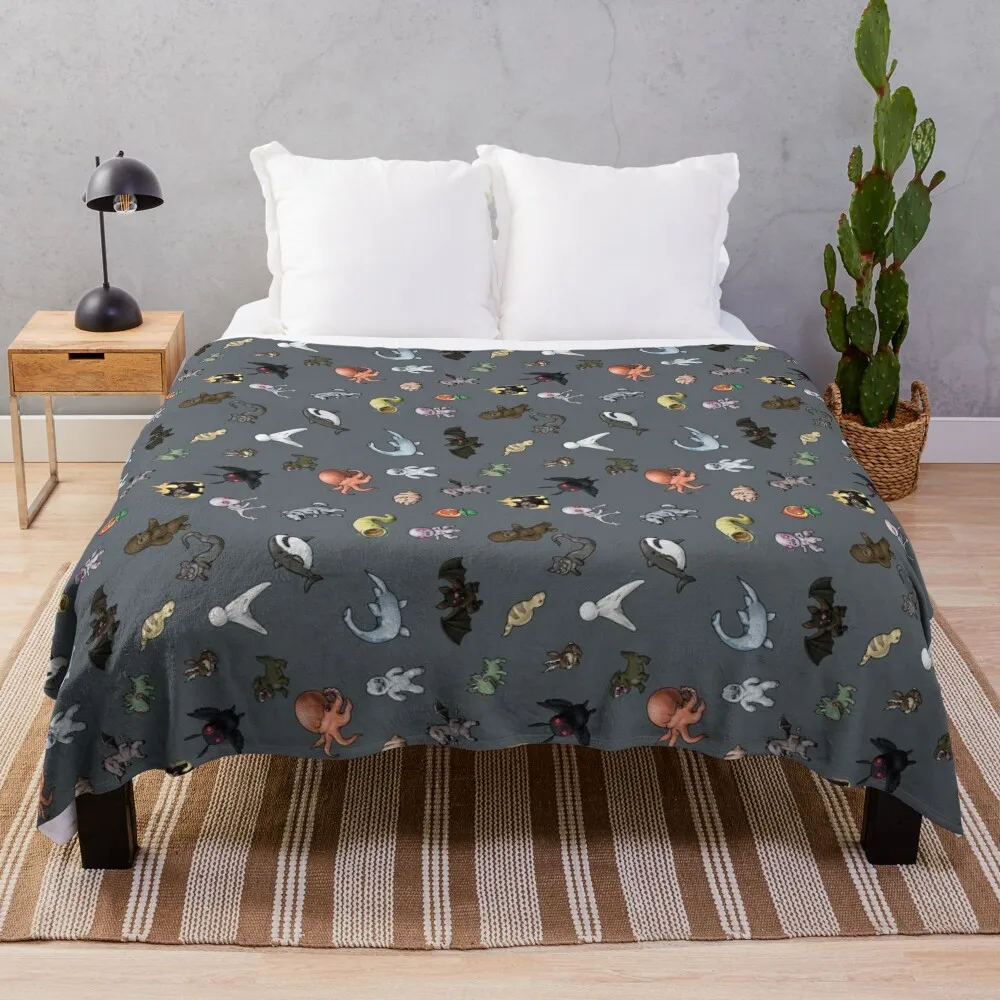 

Криптоds! Декоративное одеяло для дивана, Рождественское украшение, мягкие одеяла для косплея из аниме