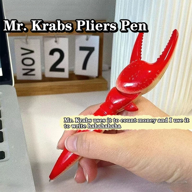 

1 шт. творческая имитация японского краба шариковая ручка морской Краб гелевые ручки строительные принадлежности детские подарки